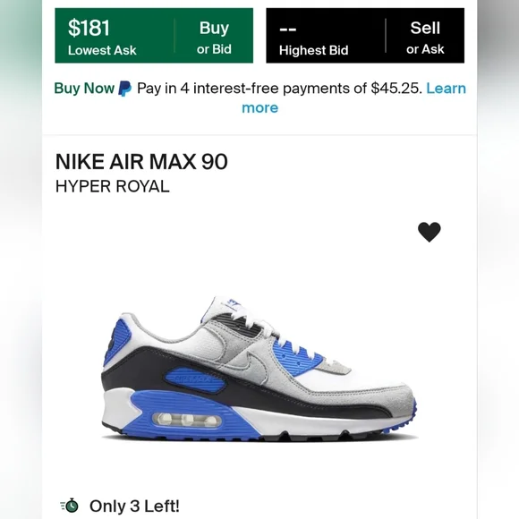 Nike Air Max 90 'Hyper Blue' - Picture 15 of 16